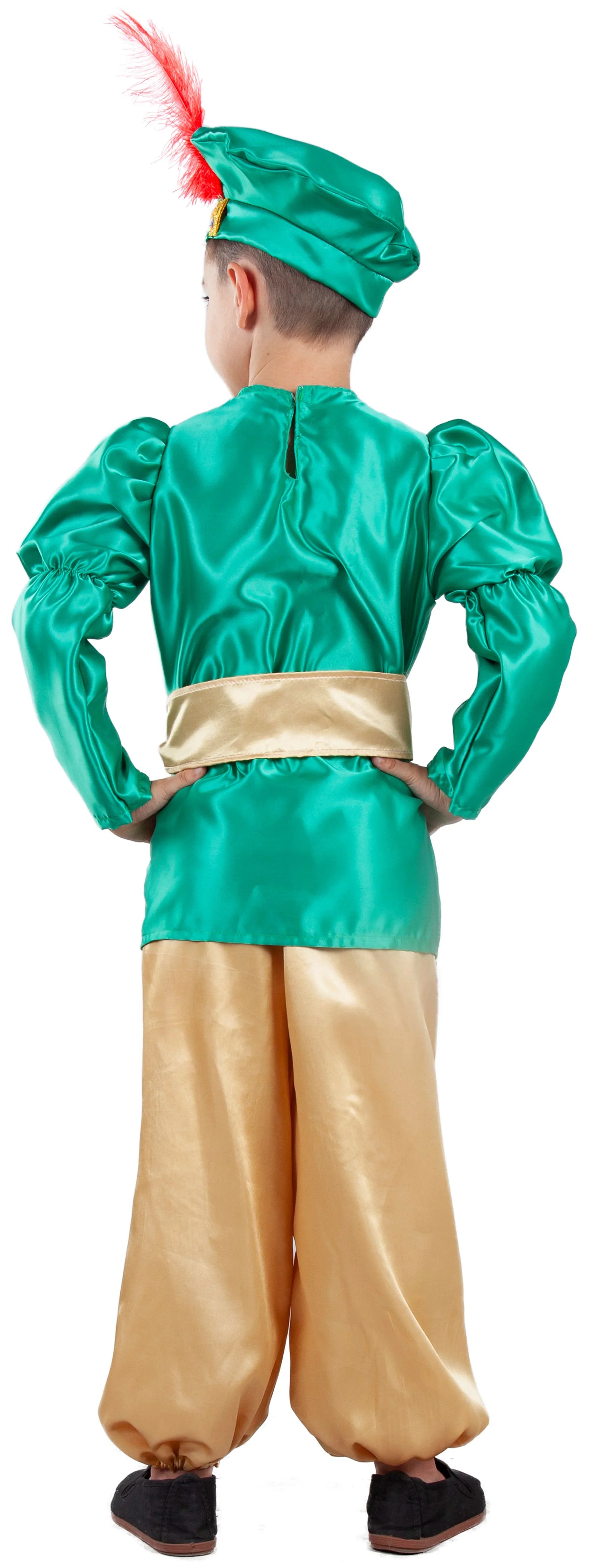 Disfraz de Paje Verde para Niño Reyes Magos y Pajes Fycar